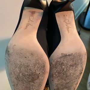 Cole Haan knee high boots with kitten heel